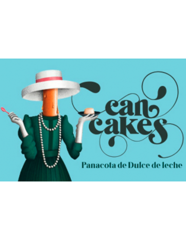 CAN CAKES - PANACOTA DE DULCE DE LECHE